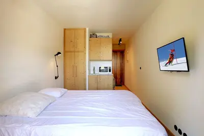 Image de Studio neuf cosy Ă Courchevel 1850 avec parking et Wi-Fi