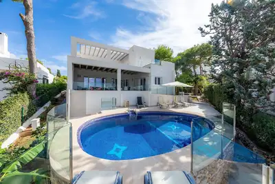 Image de Maison de vacances Cala Llonga Mar avec vue sur la mer, vue sur les montagnes, Wi-Fi