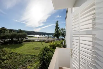 Apartment Stanicic A2 with Balcony and Sea View
