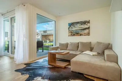 Image de Appartement \"Sunny\" avec vue sur les montagnes, Wi-Fi et terrasse privée