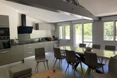 Image de Cœur Barèges duplex 4 ch, dernier étage résidence, terrasse dominant la vallée