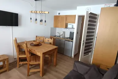Image de Appartement cosy rénové, sur les pistes, balcon, parking