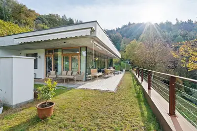Image de Villa \"Vogelnest\" avec vue sur les montagnes, Wi-Fi, terrasse et jardin
