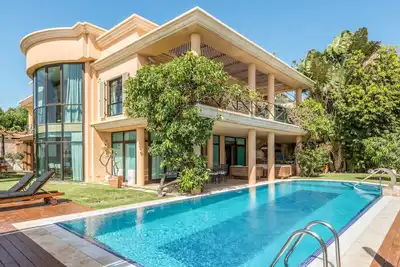 Image de Villa \"Albella\" avec vue sur mer, jardin, terrasses, piscine, sauna, bain à remous et gym