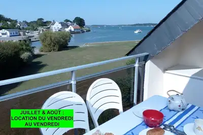 Image de Locmariaquer, Duplex 4 p. accès direct à la plage