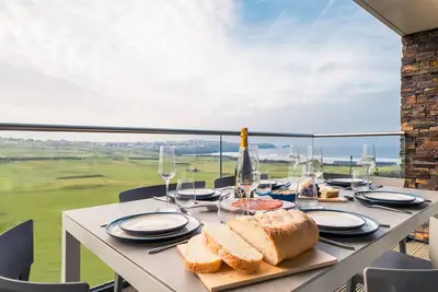 Image de Newquay Fistral Beach View, family friendly in Newquay