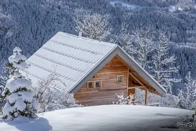 Image de T3 neuf au RdC d'un chalet au hameau des Marches à 4 km d'Orcières Merlette 1850