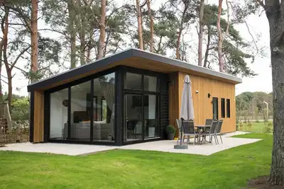 Image de Chalet moderne près du parc national De Veluwe