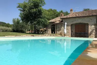 Image de [Between Umbria and Tuscany] villa with infinity pool
