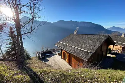 Image de Chalet 3 chambres 8 pers avec cheminée et parking à 1000m des pistes