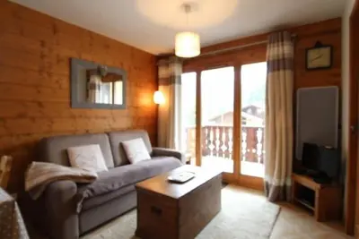 Image de Chalet cosy 6p, balcon est, proche spa, navette ski, parking couvert