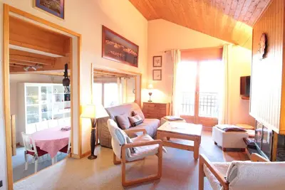 Image de Appartement 8 pers, 4 pièces, 50m des pistes, parking, balcon, proche commerces
