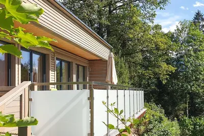 Image de Ferienbungalow Mountain View Wood - Ferienhaus Mountain View