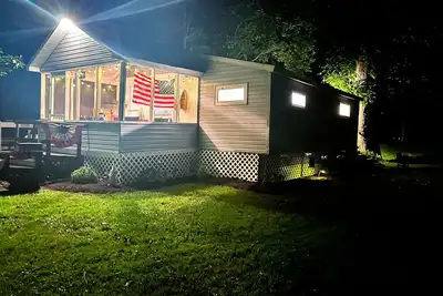 Waterfront Cottage on Cross Lake with Dock Space!