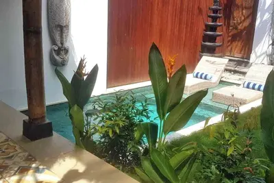 Image de Villa de charme à Echobeach avec vue rizières