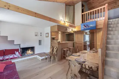 Image de Appartement Duplex Centre Courchevel 1850, Balcon, Parking et Casier Ă Skis