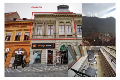Very large property, Old town ultra central with main Square/mountain view