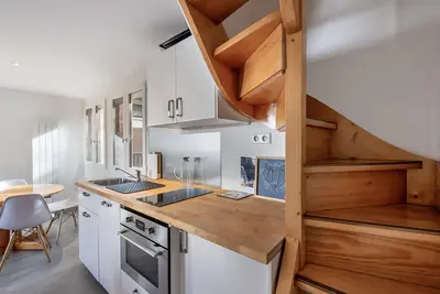 Image de Appartement duplex cozy avec balcon et garage Ă Courchevel
