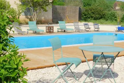 Image de Chambre d'hôte climatisée \"La Popià \" au pied de Saint Cirq Lapopie