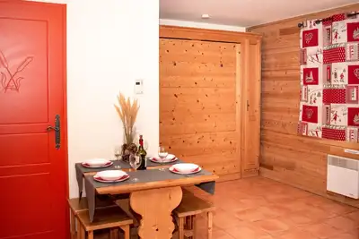 Image de Studio Cabine 6 Pers avec Balcon, Résidence Les Chalets de Praroustan, Pra Loup 1500
