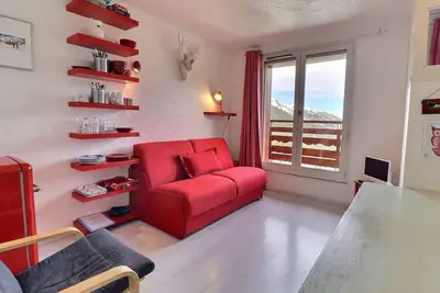 Image de Studio moderne en centre-ville, balcon, ascenseur, non-fumeur