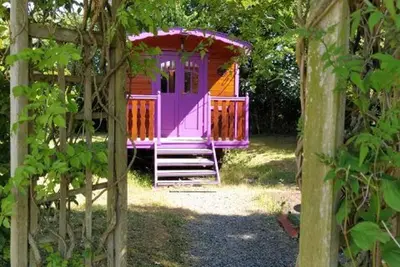 Image de Séjour Bucolique en Roulotte au Cœur d'une Ferme Familiale en Sarthe