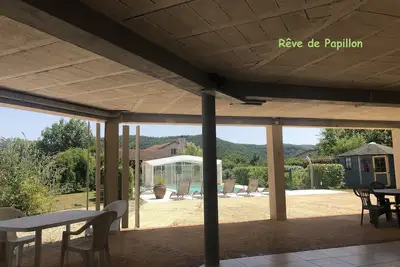 Image de Rêve de Papillon - Un beau gîte dans une propriété de 5000m² près du Lot