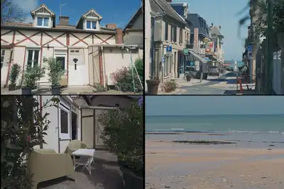 Image de Gîte à Luc sur mer centre-ville à 150 m de la mer