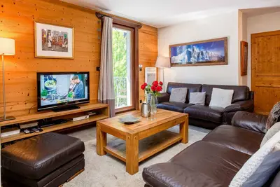 Image de Le Paradis 27- Appartement spacieux dans le centre Chamonix pouvant accueillir jusqu'à 6 p