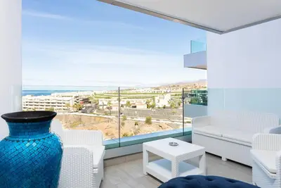 Image de Belle et spacieuse maison de vacances avec vue sur la mer à Costa Adeje