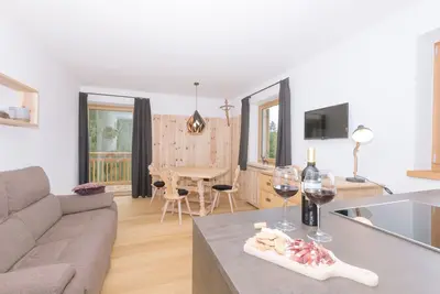 Image de Maison de vacances \"Berg Wieserhof\" avec vue montagne, balcon et jardin partagé