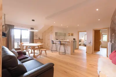 Image de Maison de vacances \"Wies Wieserhof\" avec vue sur montagne, balcon et jardin partagé
