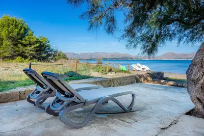 Image de Maison de vacances en bord de mer \"Sa Marina\" avec vue sur la mer, terrasses, jardin