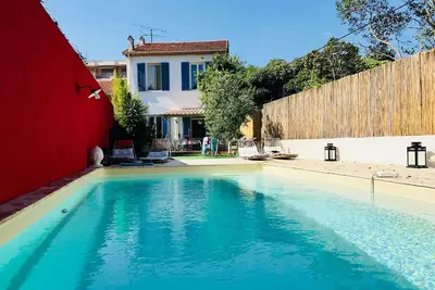 Image de Villa avec piscine à 5 min. à pieds des plages /A1