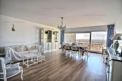 Image de Presi 23a05 : Grand appartement vue mer pour 8 personnes Ă Le Touquet Paris Plage