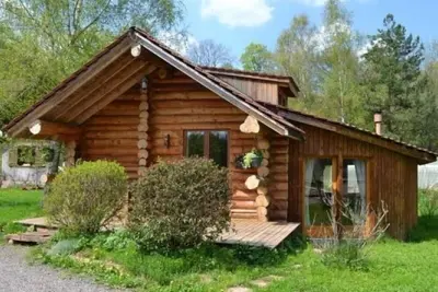 Image de Chalet en Rondins Au Cœur de la Nature avec Confort Moderne près de Strasbourg