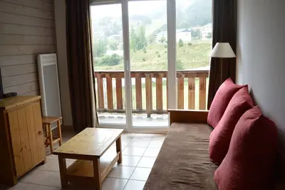 Image de Appartement T3 au pied des pistes avec balcon et parking couvert - 2 chambres, 6 couchages