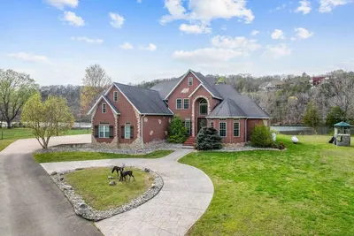 Lakeshore Hideout: Spacious Family Retreat with Private Dock & Prime Trout Fishing!