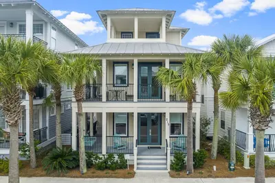 Image de Starry Nights In Seacrest Beach! 8! Short Walk To Rosemary. Beach Gear Credit Included!