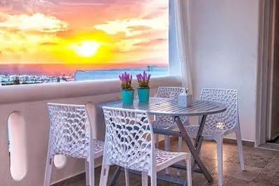 Image de Villa extravagante à Mykonos | Villa Desert Rose | 6 chambres | Vues incroyables sur la mer | Ornos