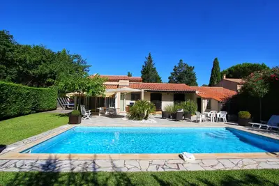 Image de Villa de charme climatisée avec piscine 5 mn de la plage de la Favière - Bormes