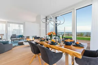 Image de Luxury villa \"Herzmuschel\" on the Baltic Sea with garden, spa bath and roof terrace