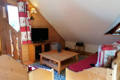 Image de Duplex cosy 6 pers, balcons, parking privé, box à ski, Pra Loup