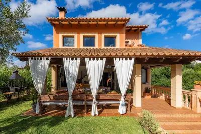 Image de Maison de vacances \"Estrella\" avec vue sur l'océan, vue sur les montagnes, jardin