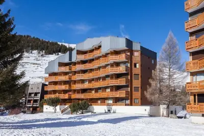 Image de Studio avec Balcon Privé 30m des Pistes