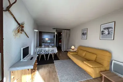 Image de Studio montagne 4 pers. avec balcon, pistes à 100m, parking, local à skis - Montgenèvre