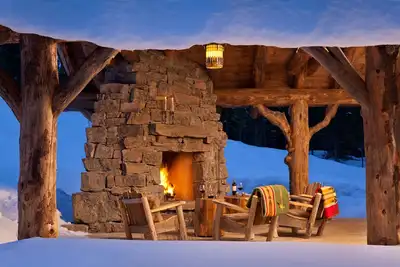 Image de Retraite de luxe à quelques minutes de World Class Skiing & Fishing