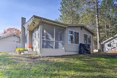 Image de Riverfront Grayling Retreat w\/ Fire Pit & Dock!