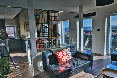 Image de Maison individuelle avec superbe vue sur mer et campagne et jacuzzi