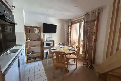 Image de Duplex cosy 4/6 pers, proche télésiège et commerce, pkg couvert, casier à ski – Méribel